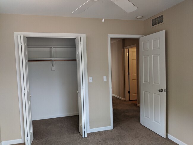 Bedroom 1 with large closet - 515 Easy St