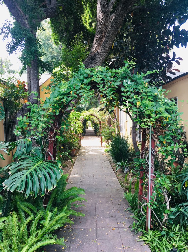 COTTAGE IN COURTYARD/RIGHT - 7288 1/2 Fountain Ave