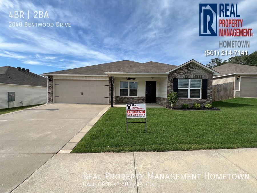 2040 Bentwood Drive, Alexander, AR 72002 House Rental in Alexander