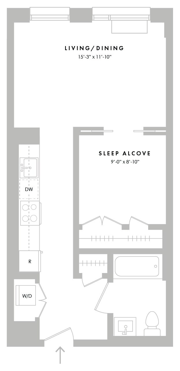 18 park jersey city floor plan