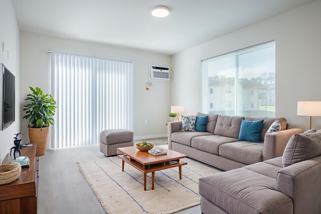 Virtually Furnished - Living Room - The Arnie Apartments