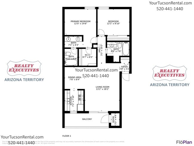 Building Photo - E 22nd St & S Kolb Rd; 2 Bedroom & 2 Baths Upstairs Condo
