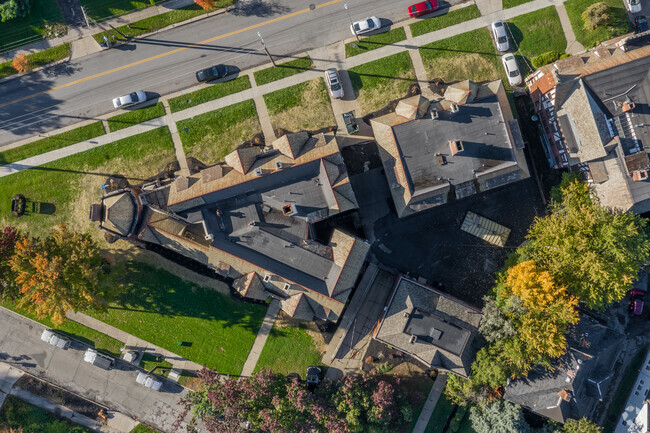 Aerial Photo - Ludlow Woodland Apartments