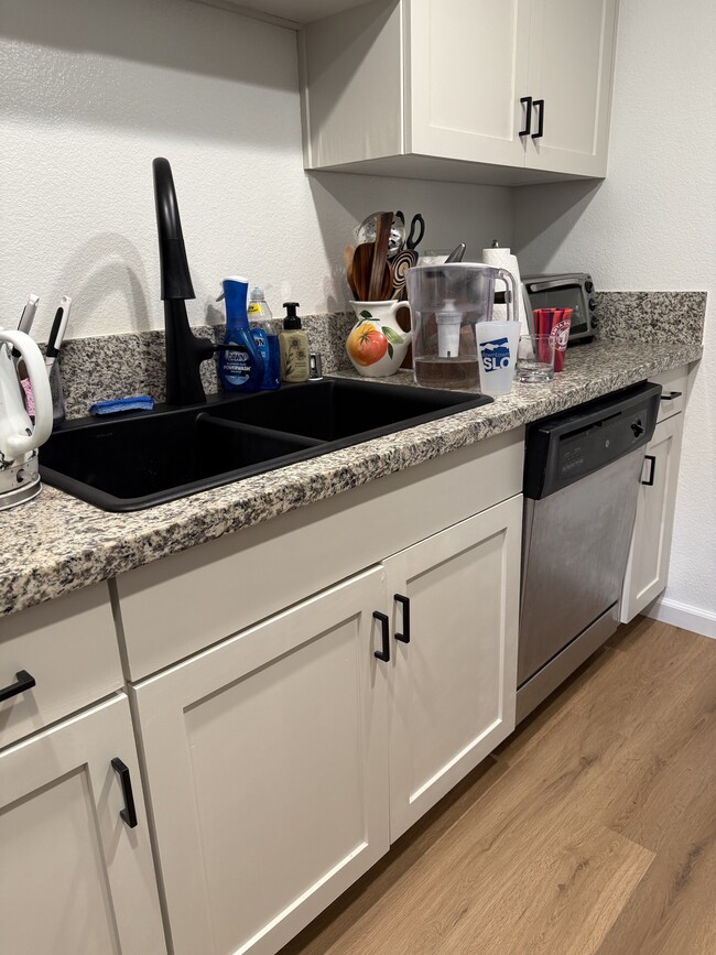 new kitchen sink and cabinets - 1029 Southwood Dr