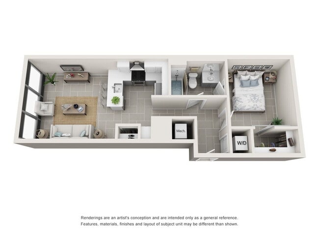 Interior Photo - Icon Norfolk Apartments