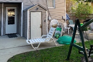 Back of 2 flat - 308 Marengo Ave