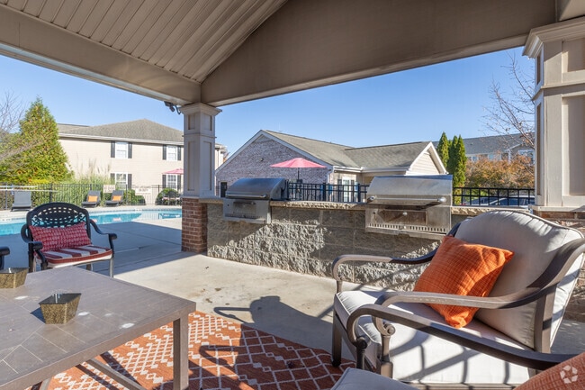 Grilling Area - Rosewood at Clemson