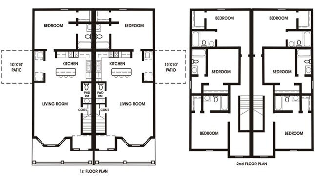 Plano de planta - Brookside Meadows