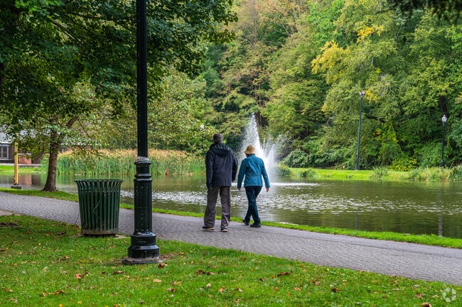 Take a walk through one of the many parks in Roseland.