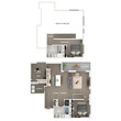 Two Bed, Two Bath with Den Penthouse Loft (C8PH)