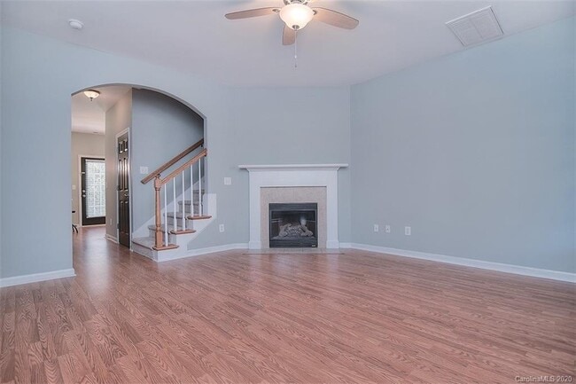 living room with fireplace - 219 Township Dr