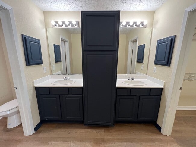 2 Bedroom 2 Bath- master bathroom - Tiger Den Apartments