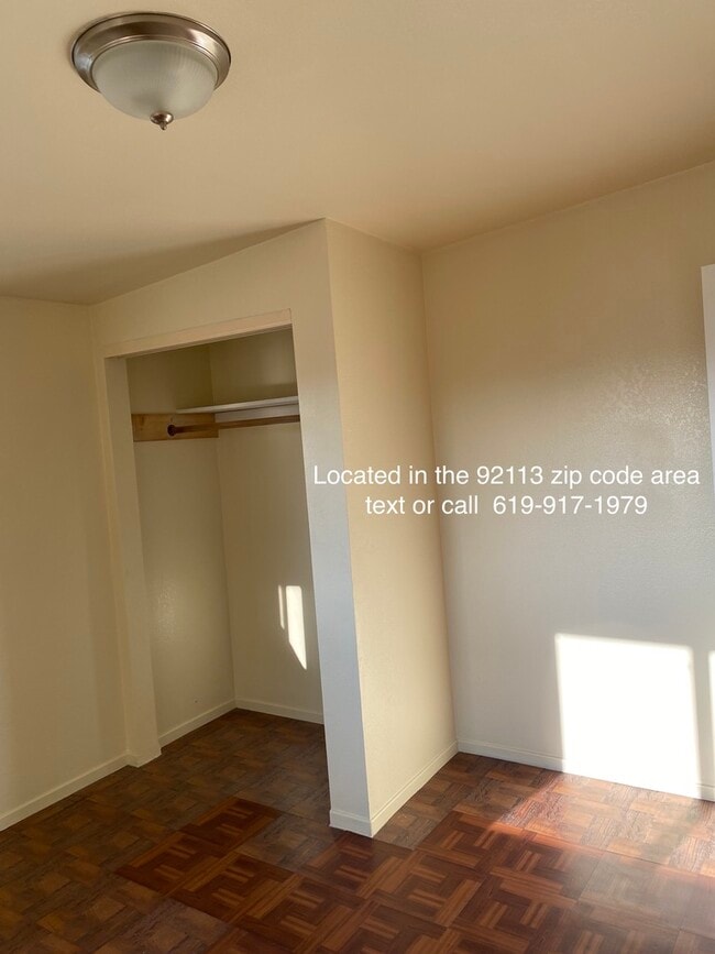 Bedroom near kitchen - 3060 National Ave