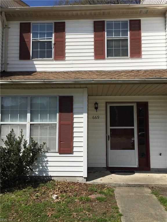 669 Aubrey Dr, Virginia Beach, VA 23462 Townhome Rentals in Virginia