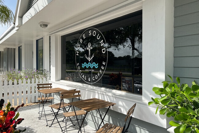 Enjoy a variety of local restaurants in Hobe Sound.