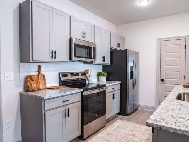The Sabine: 2BR, 2BA- Kitchen - The Flats at Ransley