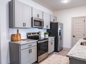 The Sabine: 2BR, 2BA- Kitchen - The Flats at Ransley