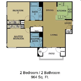 2BR/2BA - Terracina at Santa Rosa