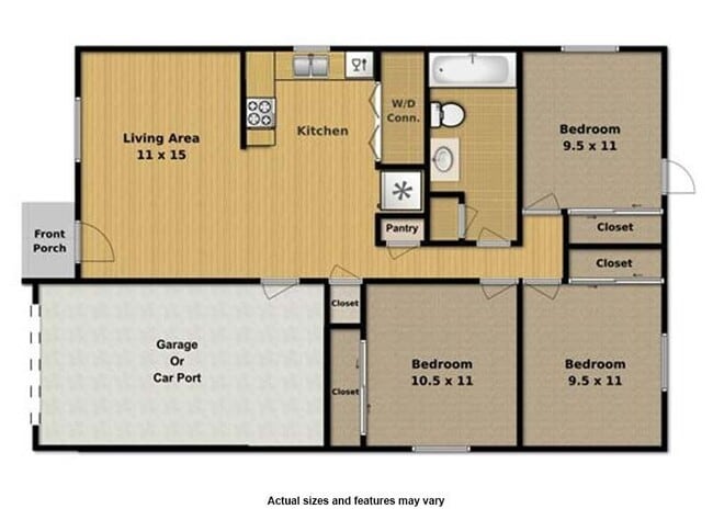 Building Photo - 3 Bed House w/ Garage & Private Backyard (...