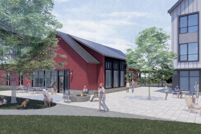 Clubhouse and Patio - Walnut Knoll Apartments