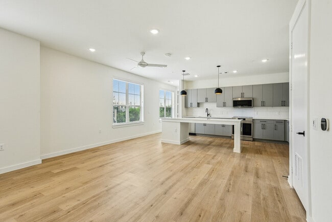 Gray Scheme with Open Concept Living - St Mary's & Elmira Flats