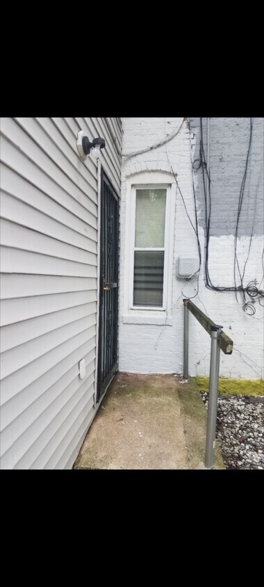 Back door - 3326 Gwynns Falls Pky