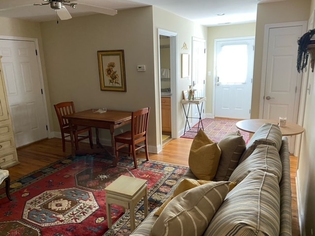 Living room/dining area. - 137 Edgecombe Rd