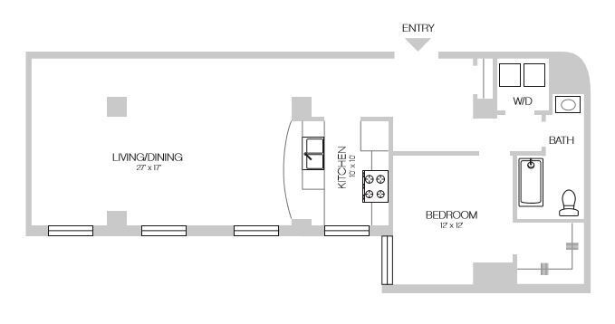The Statler – One Bedroom Suite Series 15
