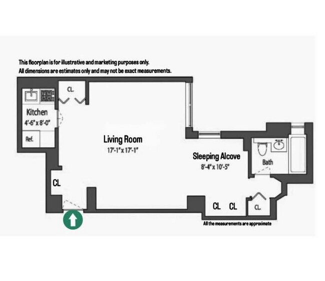 floor plan - 159 W 53rd St