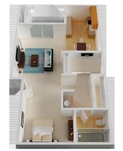 Studio 3D - Castlewood Apartments