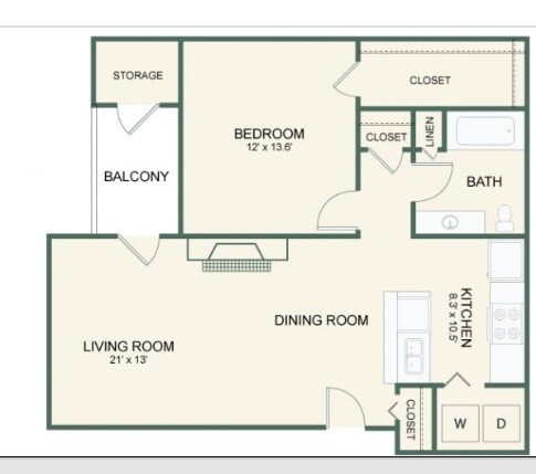 Layout - 6476 NE Alder St