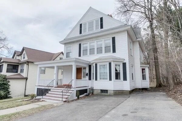 2 off st parking, front porch - 824 Pleasant St