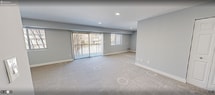 This 960 square foot single-story home in Fairfax, VA offers a practical layout with 3 bedrooms and 1 bathroom. The property features a modern design with neutral colors and contemporary finishes throughout. The living area is spacious and bright, with recessed lighting and large windows that allow natural light to flood the space. Sliding glass doors provide access to an outdoor area, perfect for extending the living space.

The kitchen is equipped with dark wood cabinetry, granite countertops, and stainless steel appliances, including a built-in microwave. The bathroom showcases a modern vanity with a granite countertop, large mirror, and stylish lighting fixtures. Wood-look flooring in the bathroom adds a touch of warmth.

All bedrooms feature plush carpeting and ample closet space with white panel doors. The primary bedroom, measuring 200 square feet, offers a generous space for relaxation. Throughout the home, the walls are painted in a light, neutral color, creating a clean and open atmosphere. The property also includes a utility room for added convenience.

With its efficient use of space and modern amenities, this home is well-suited for small families or first-time homeowners looking for a comfortable living space in the Fairfax area.