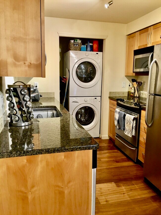 Kitchen and W/D - 3045 20th Ave W