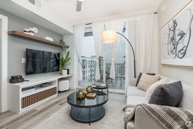 2 habitaciones, 2 baños, 851 pies cuadrados, sala de estar - Resia Rayzor Ranch