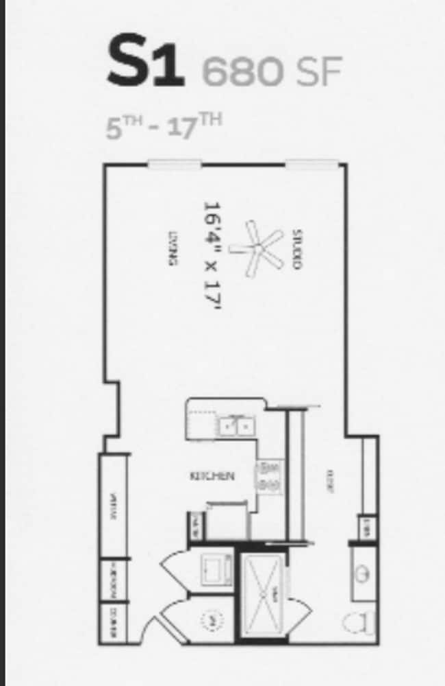 Interior Photo - 1900 Pacific Residences