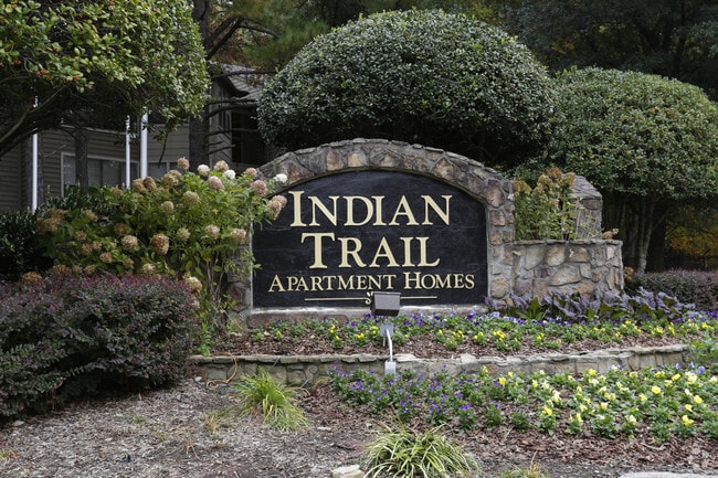Entrance Sign - Indian Trail Apartments