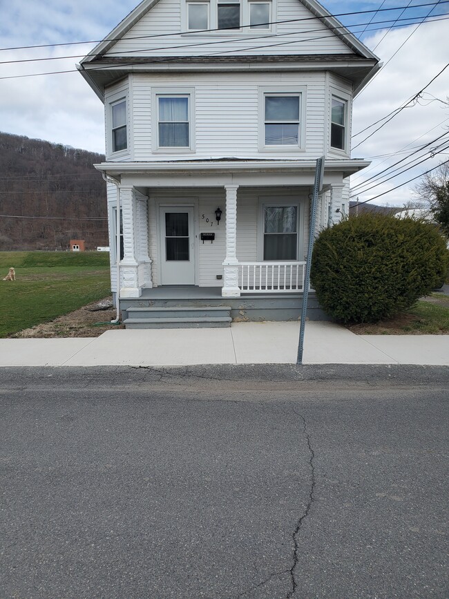 Front view and porch - 507 W Mahoning St