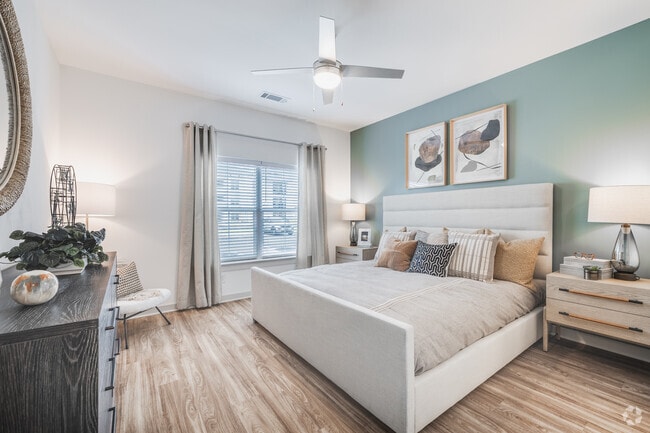 2BR, 2BA - 1,149SF - Primary Bedroom - Arcadia at Waterway Hills