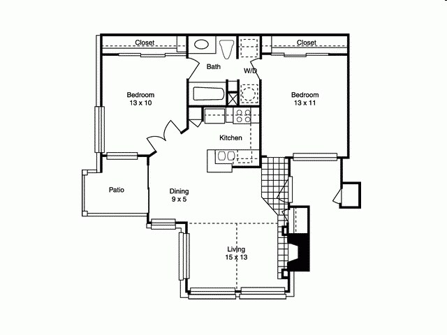 2HAB/1BA - Trails of Valley Ranch