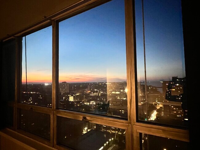 Living room view - 6171 N Sheridan Rd