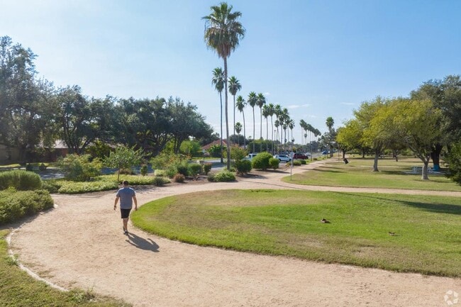 Walking trails are everywhere in McAllen.