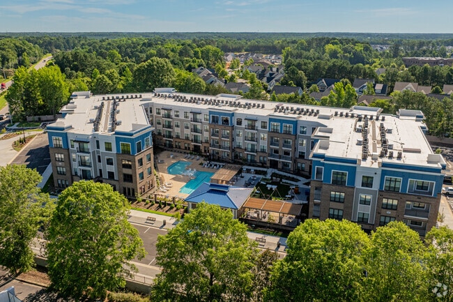 Aerial Photo - The Lofts at Knightdale Station