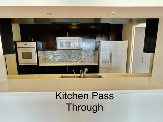 Kitchen Pass through - 10701 Wilshire Blvd