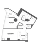 1 Bed 1.5 Bath-A4