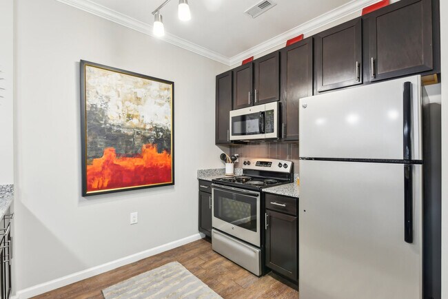 Cocina | Plano de planta Synergy 2 habitaciones, 2 baños, 1096 pies cuadrados - Carastone