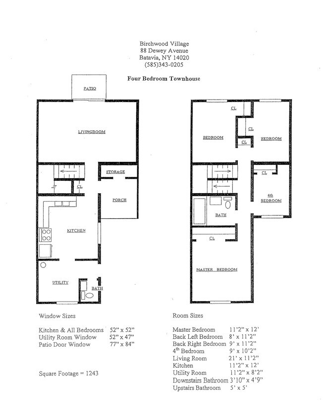 5 Birchwood Dr, Batavia, NY 14020 Townhome Rentals in Batavia NY