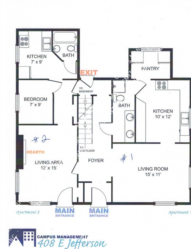 Photo - 408 E Jefferson St Apartment