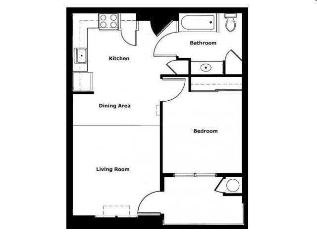 Una habitación - 1200 Park Avenue Senior Residential