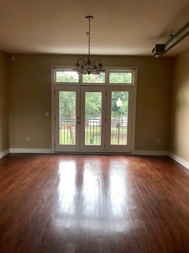Living room view to interior Yard - 502 Pryor St SW